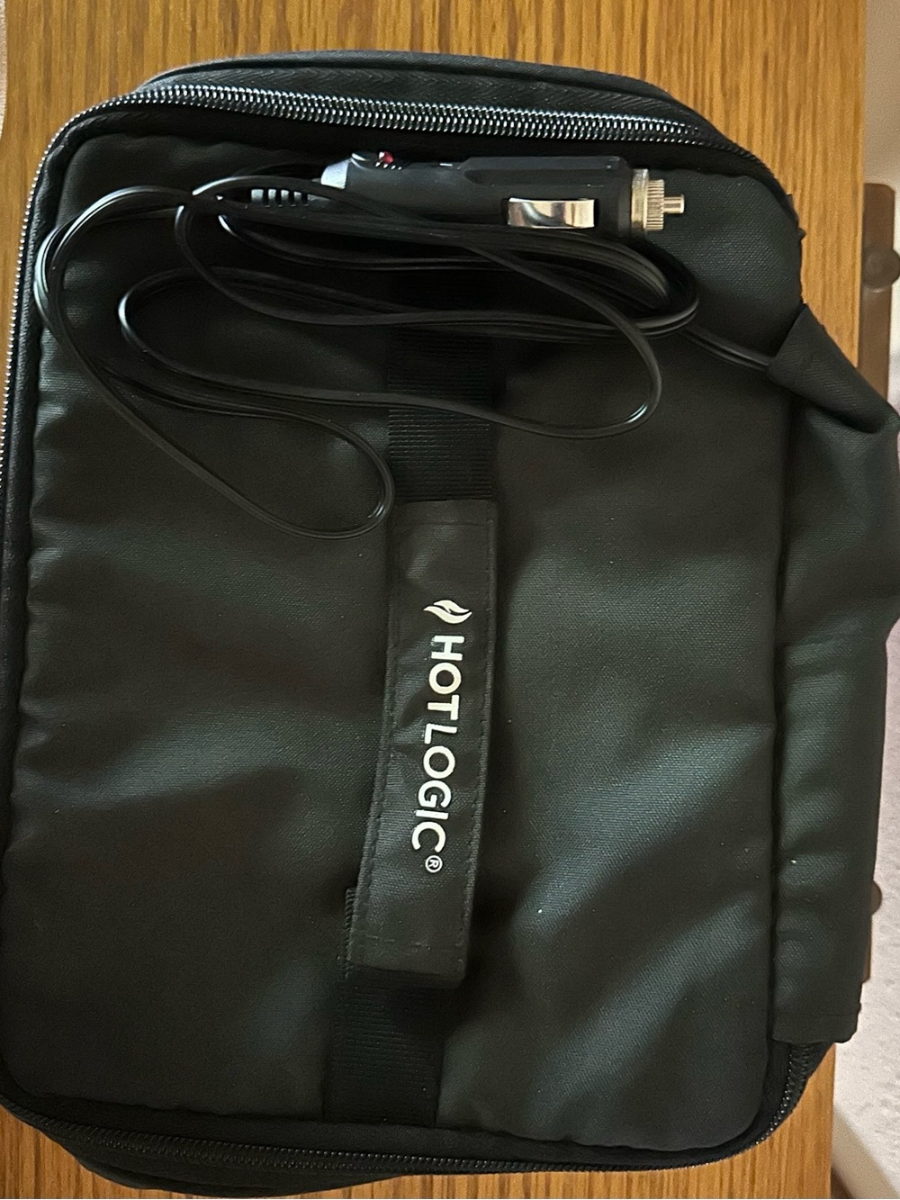 Black Portable Food Warmer Bag